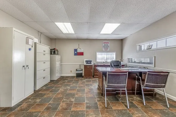 self storage facility office