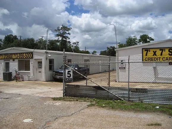 fenced and gated storage entry