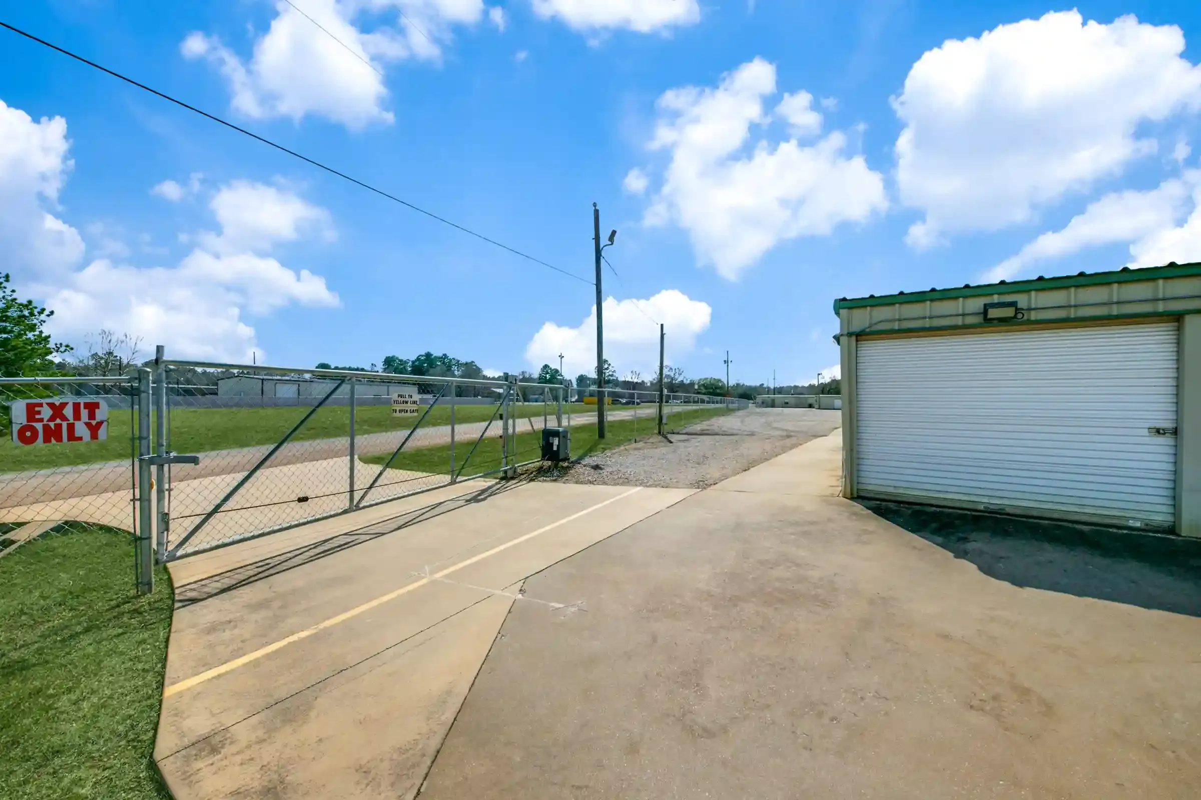 gated access to storage facility
