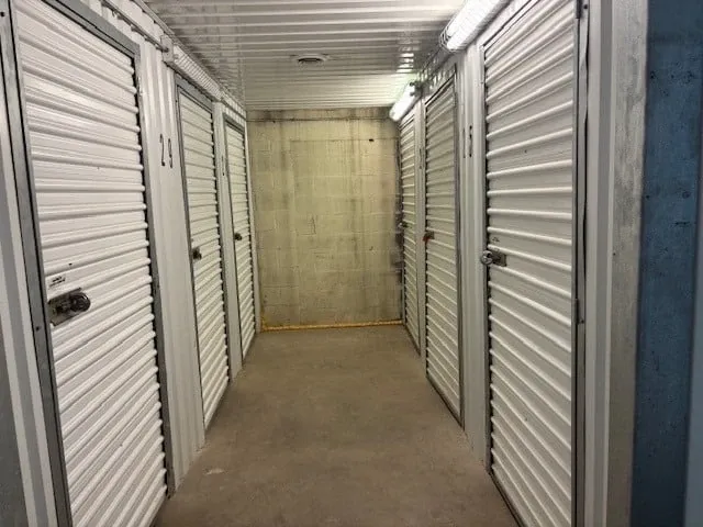 Burke Self Storage inside storage