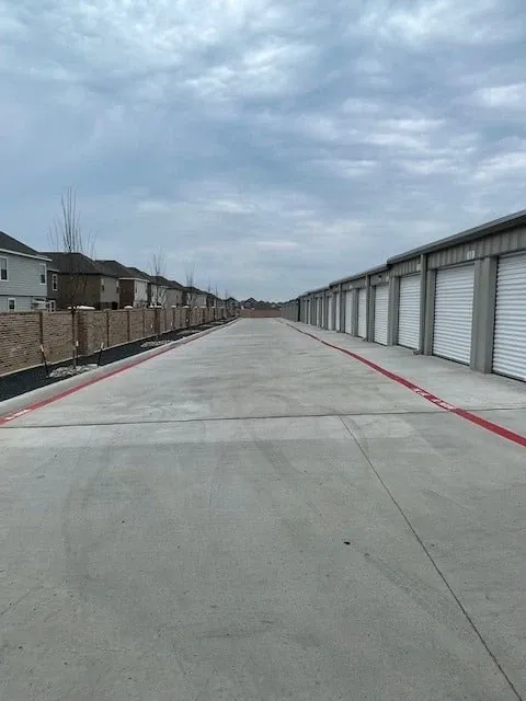 Storage units store front Christian Road Storage