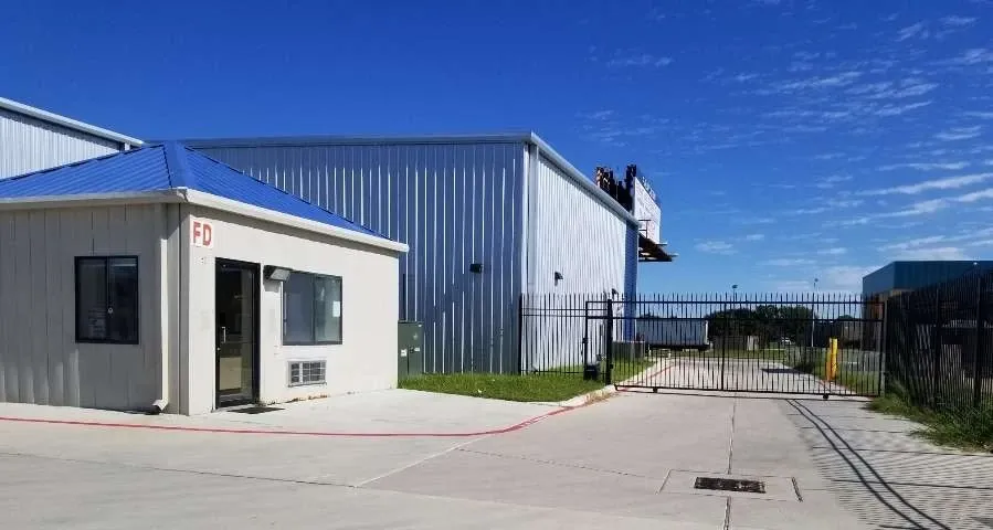gated entry to self storage facility
