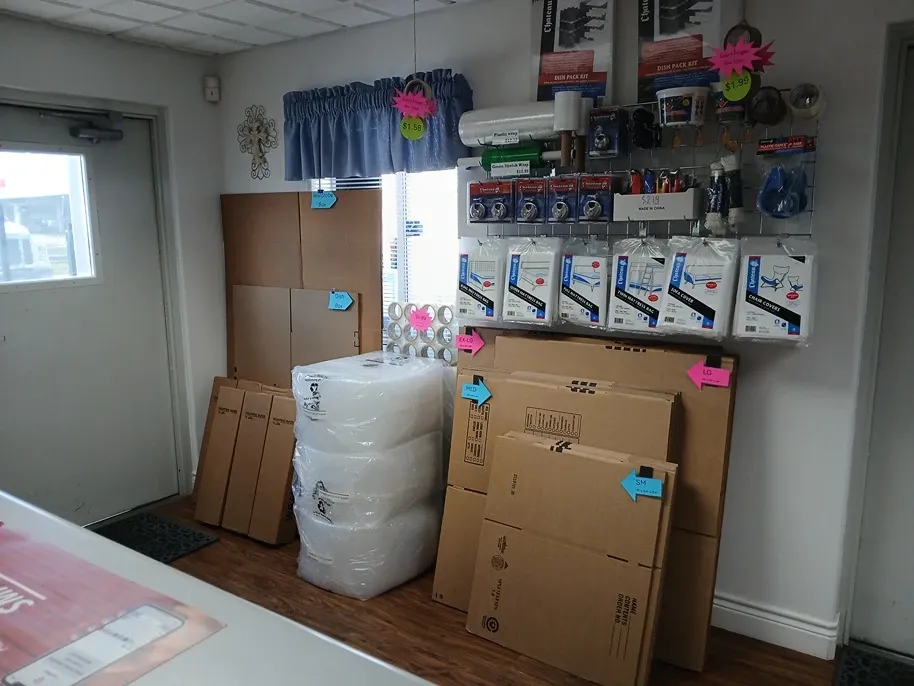 College Park Mini Storage storage supplies