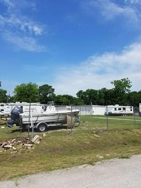 outdoor uncovered boat, rv and vehicle storage