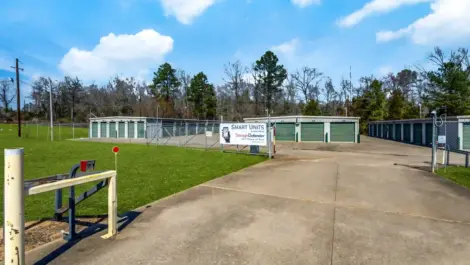 gated entry to storage units