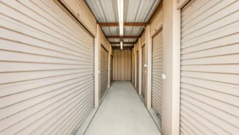 storage facility hallway