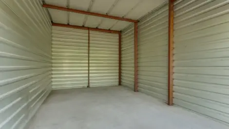 inside storage unit