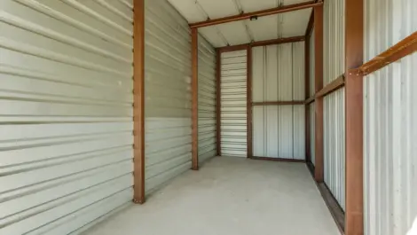 inside storage unit