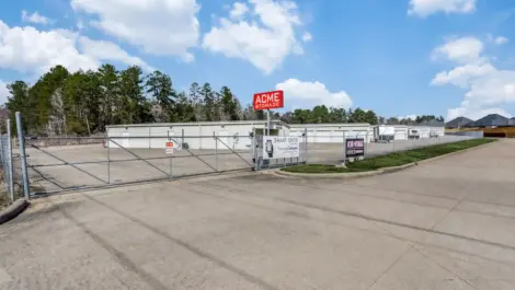 gated access to storage facility