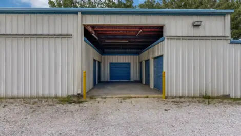 storage unit with drive up