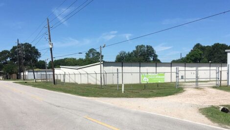 rv and boat storage facility fenced