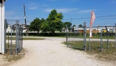 self storage gated entrance