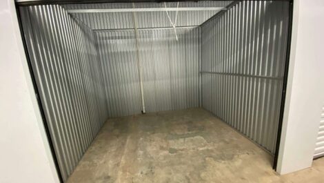 self storage rolled up door