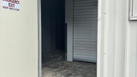 Right Move Storage - Alvin emergency exit