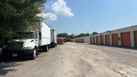 Burke Self Storage parking storage, drive up storage