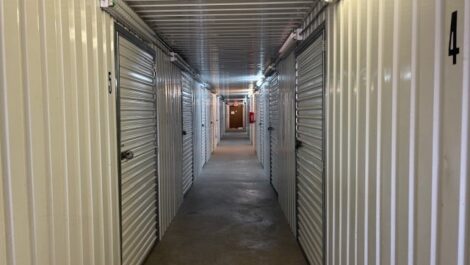 Hallway to storage Burke Self Storage