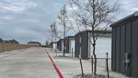 Christian Road Storage trees outside storage