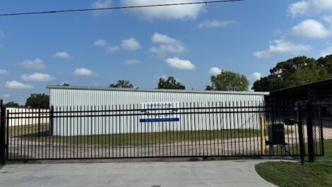 Huffmeister Boat & RV Storage gated entry