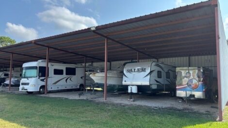 Huffmeister Boat & RV Storage covered, parking storage