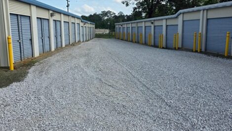 A-Safe Storage - Pineville rows of outdoor storage