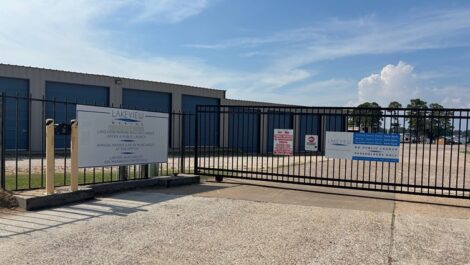 Lakeview Marina & Boat Storage gated storage