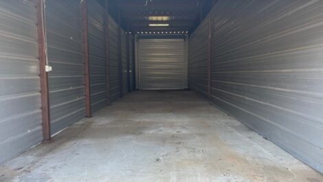 Lakeview Marina & Boat Storage inside large storage unit