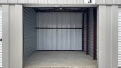 Open storge unit Christian Road Storage