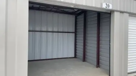 Open storage unit Christian Road Storage